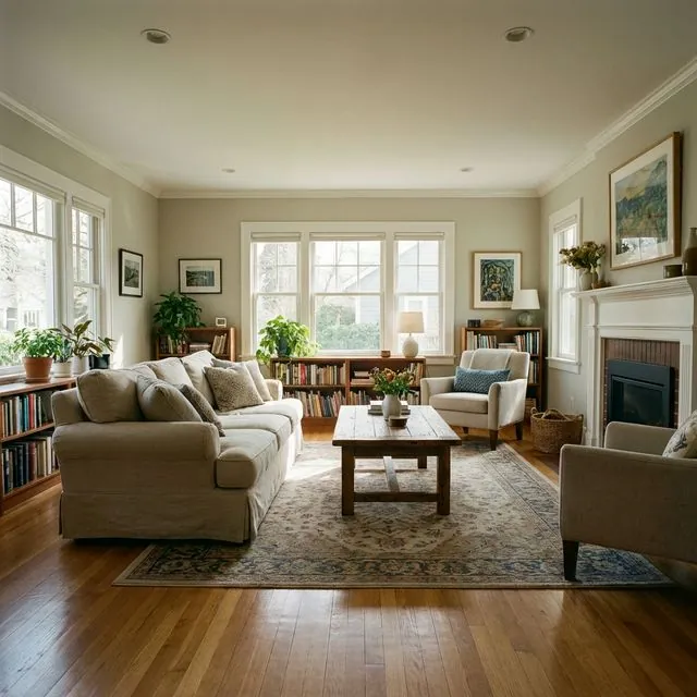 Jones Valley Living Room Cleaning