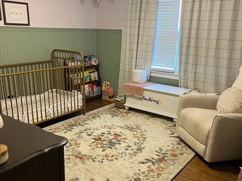 A nursery after a clean